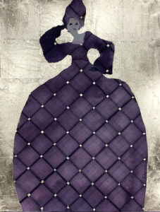 Purple Dress by Bridget Davies