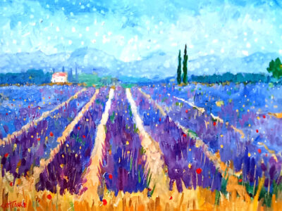 Marcel Gatteaux - Lavender Fields