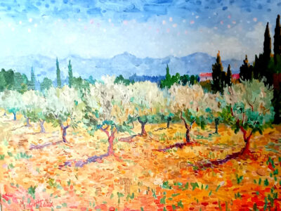Marcel Gatteaux - Olive Groves
