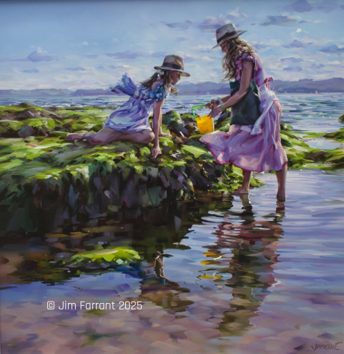 Jim Farrant Oil Painting